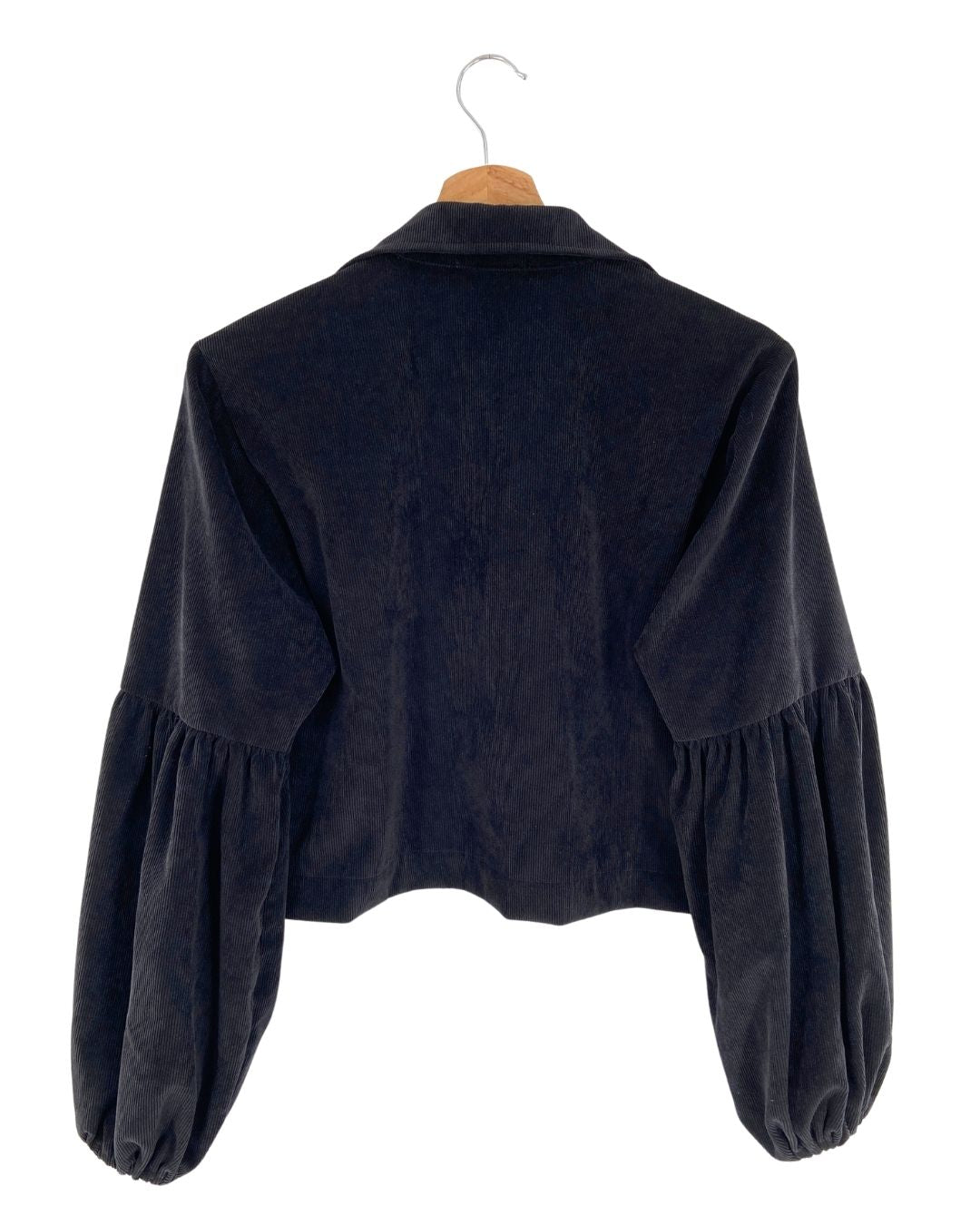 Chaqueta crop en pana