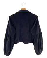 Chaqueta crop en pana