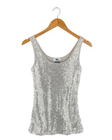 Blusa de tiras lentejuelas