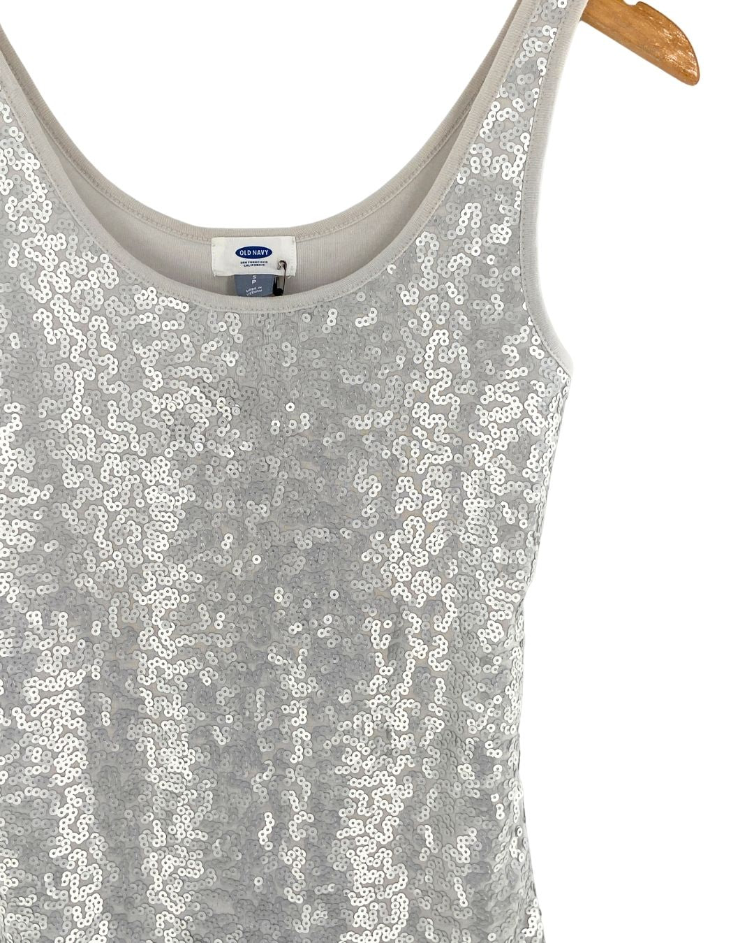 Blusa de tiras lentejuelas
