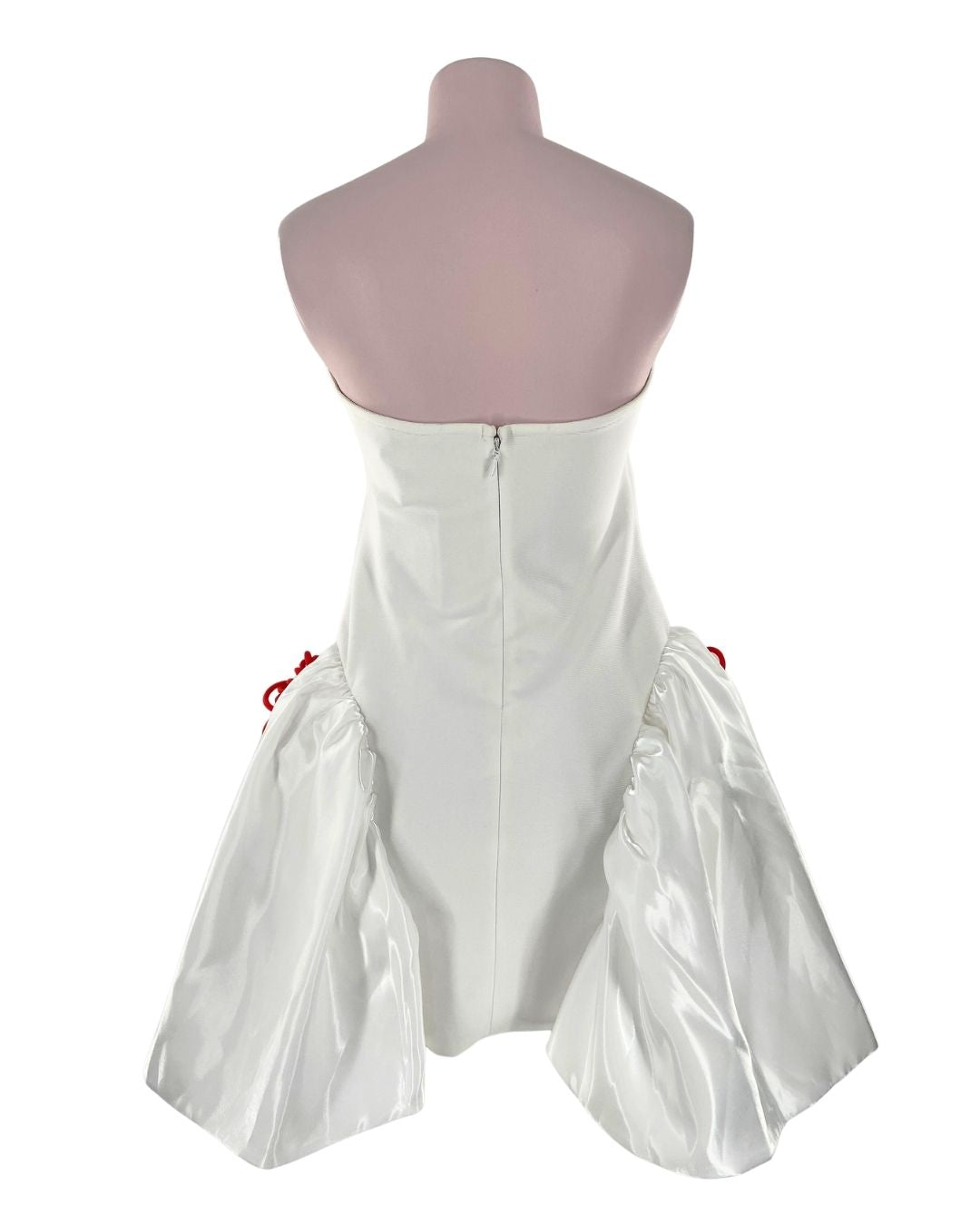 Vestido strapless stretch