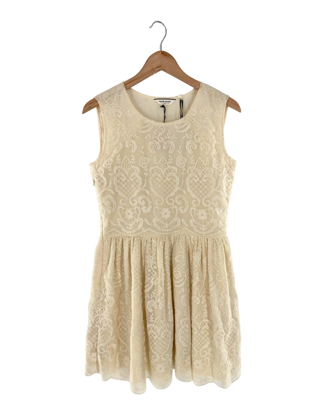 Vestido sleeveless bordado