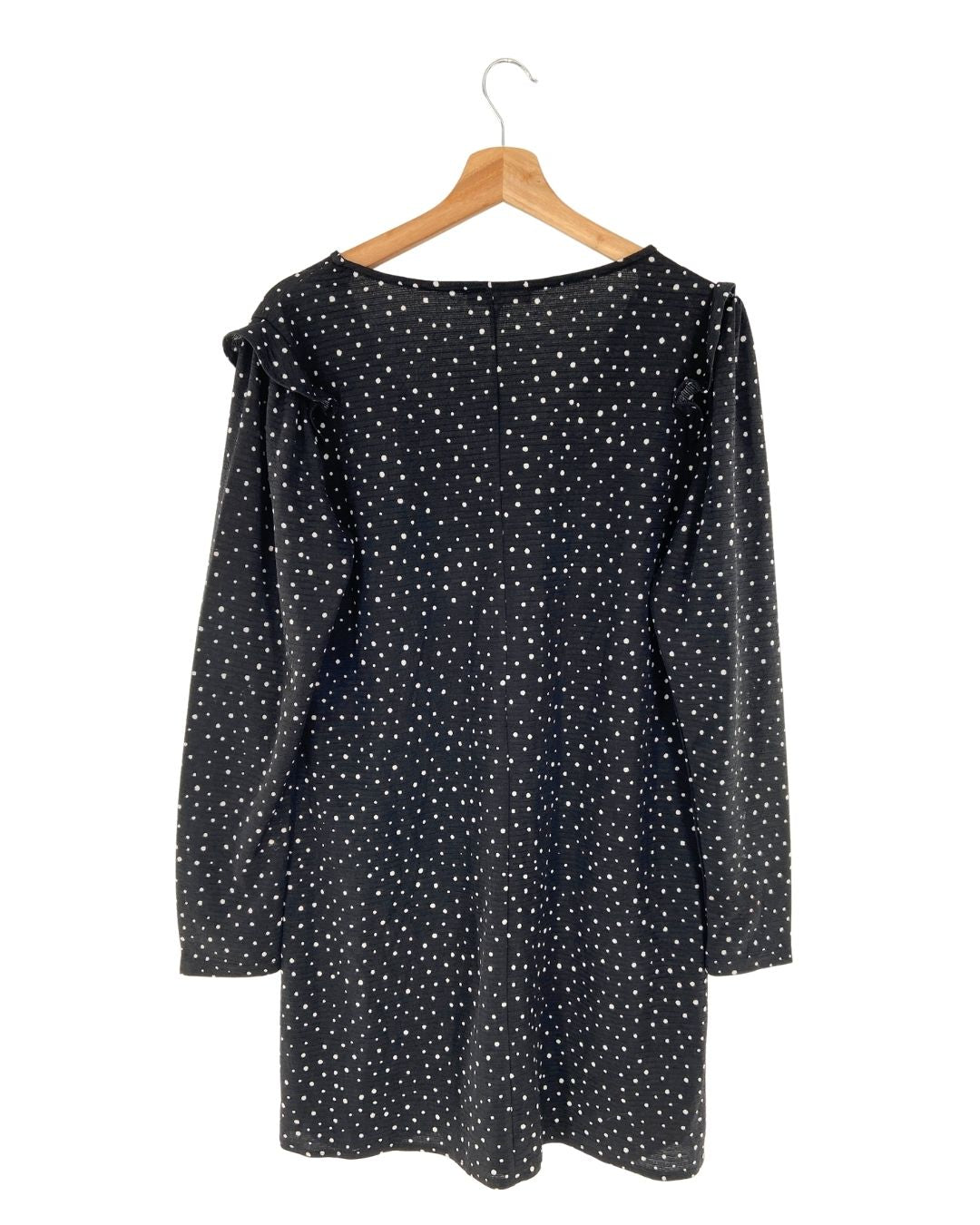 Vestido recto midi manga larga