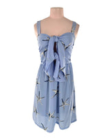 Vestido con textura anudado