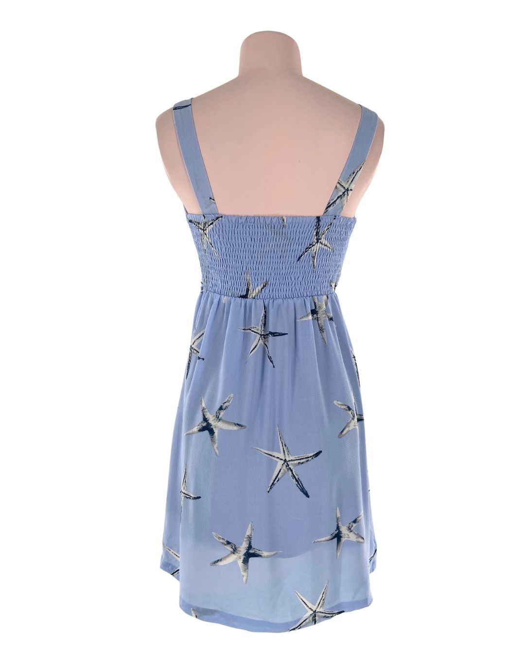 Vestido con textura anudado