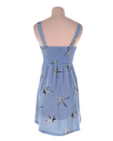Vestido con textura anudado