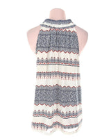 Blusa cuello halter anudado