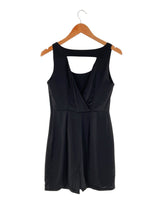 Vestido midi satinado escote