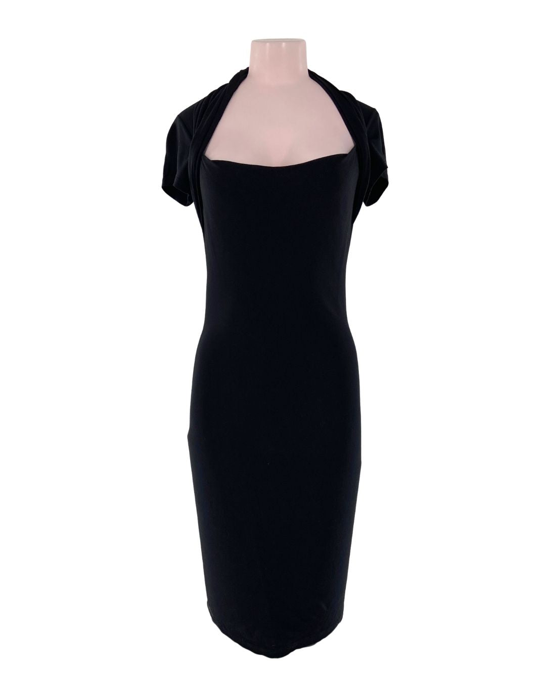 Vestido midi en jersey
