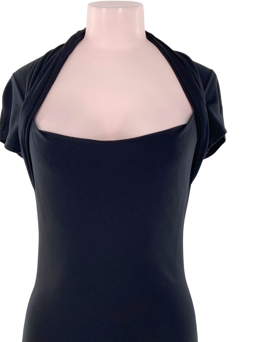 Vestido midi en jersey