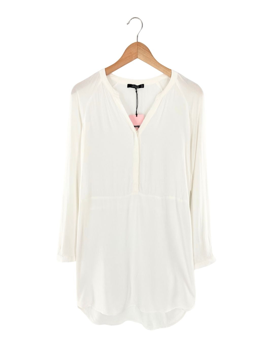 Vestido midi con textura