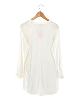 Vestido midi con textura
