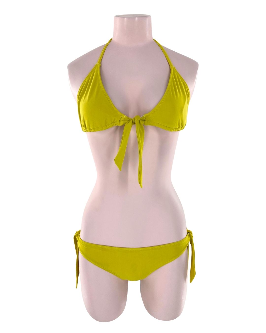 Bikini anudado con punteras