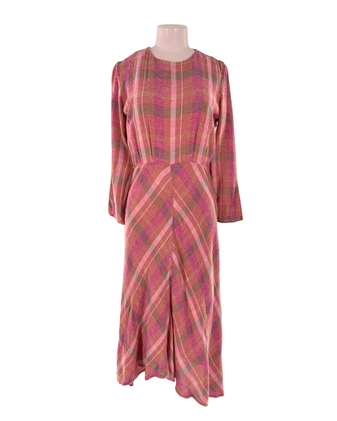 Maxi vestido falda amplia