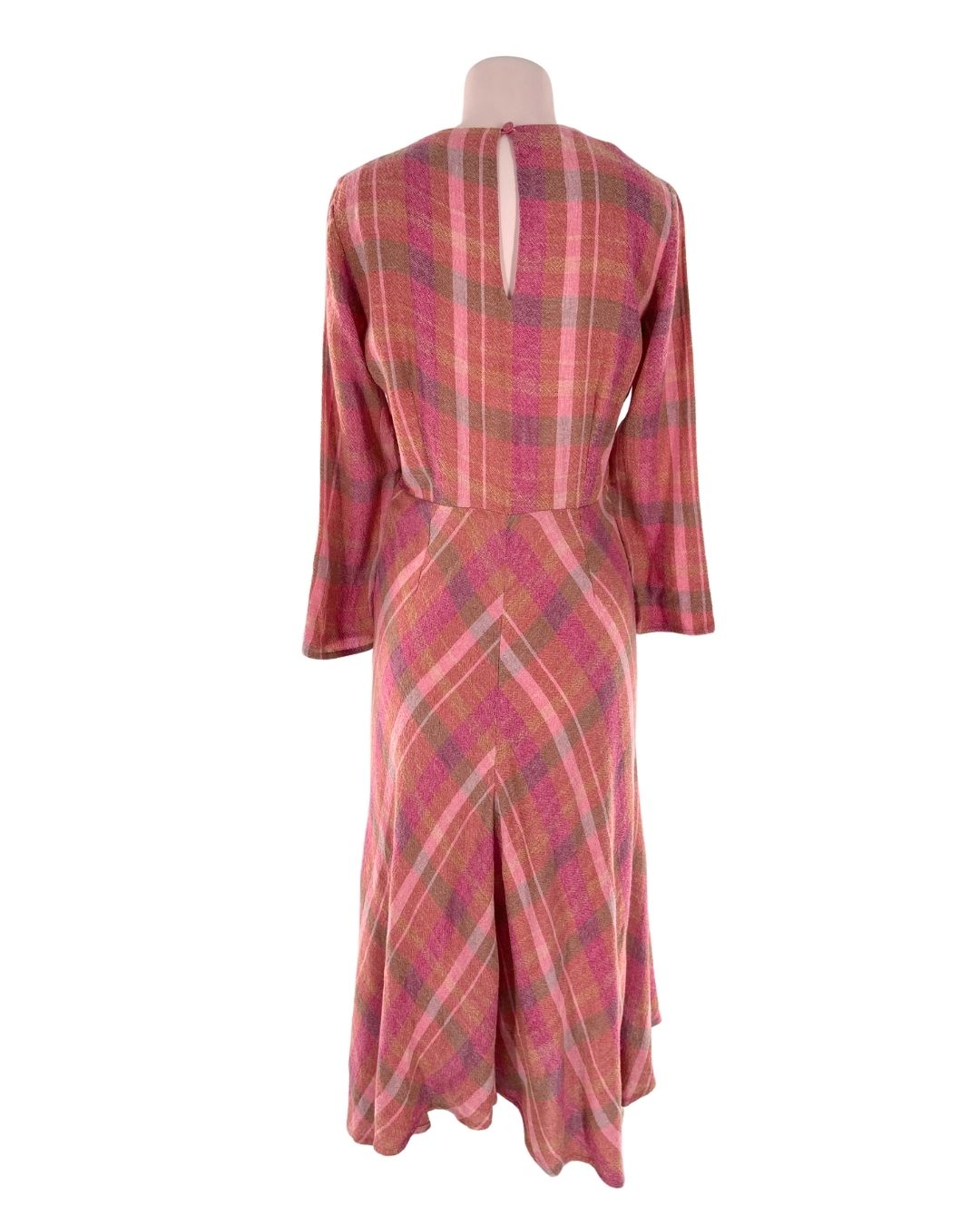 Maxi vestido falda amplia