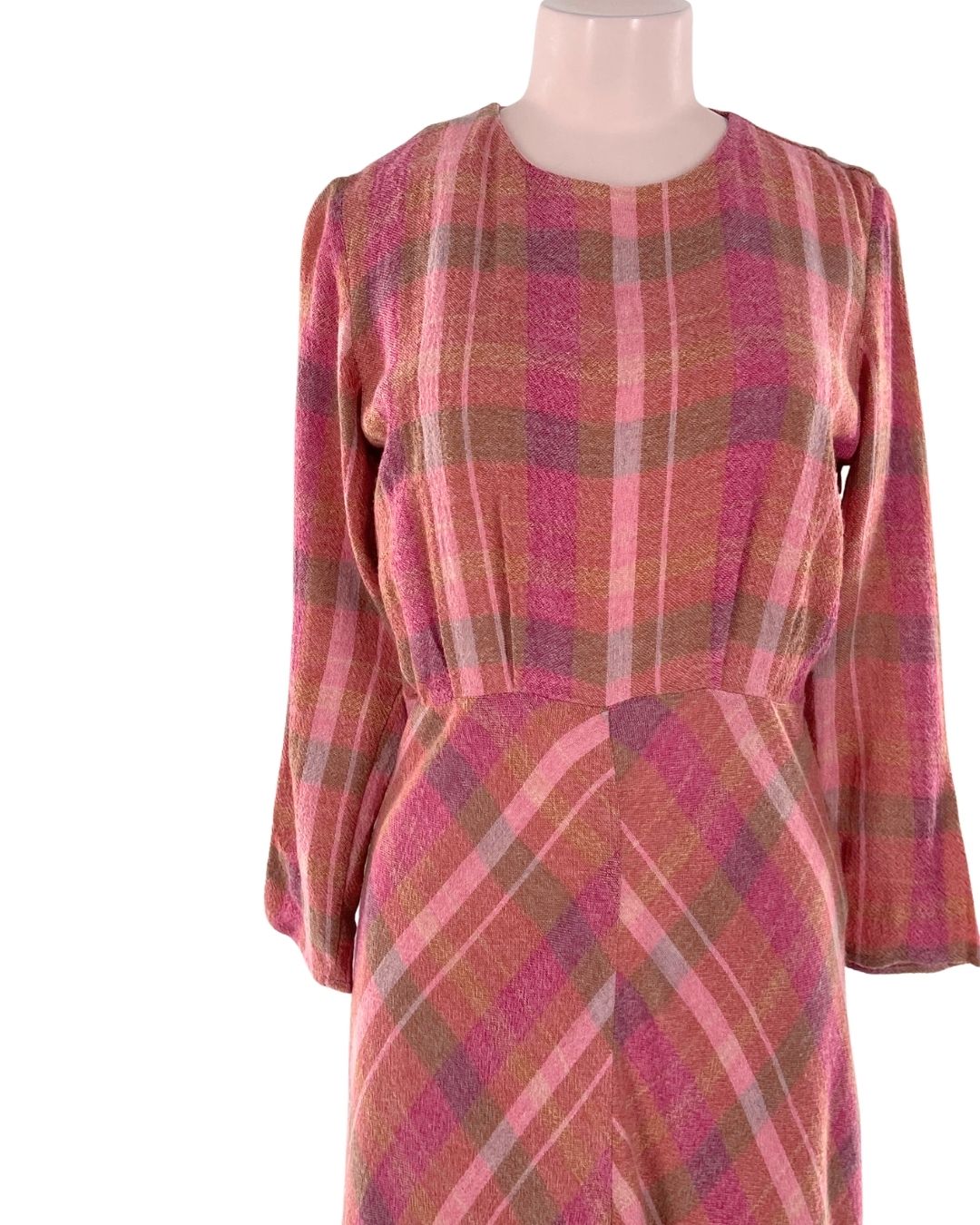 Maxi vestido falda amplia