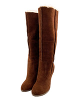 Botas caña alta en cuero