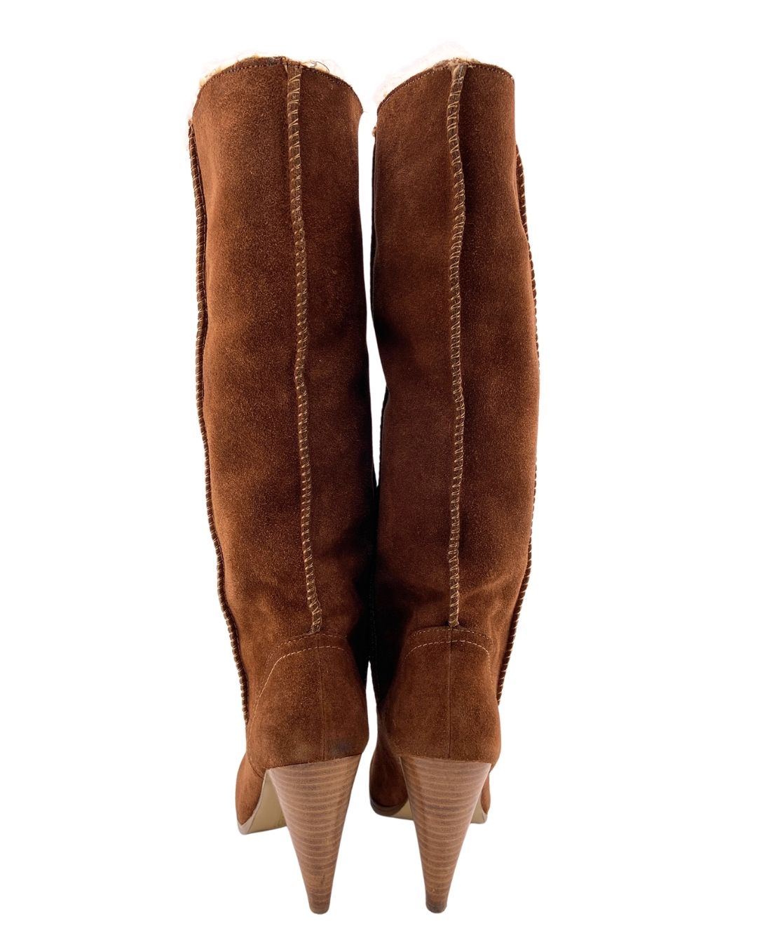 Botas caña alta en cuero
