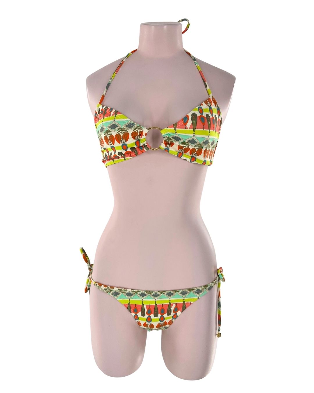 Bikini anudado print variado