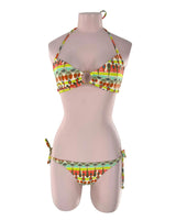Bikini anudado print variado