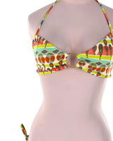 Bikini anudado print variado