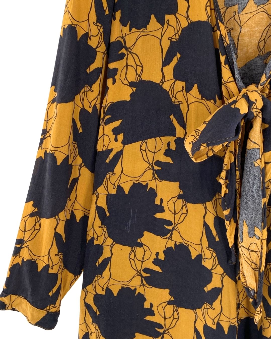 Vestido midi abotonado