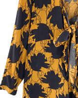 Vestido midi abotonado