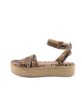 Sandalias de plataforma print