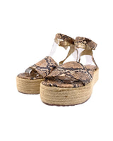 Sandalias de plataforma print