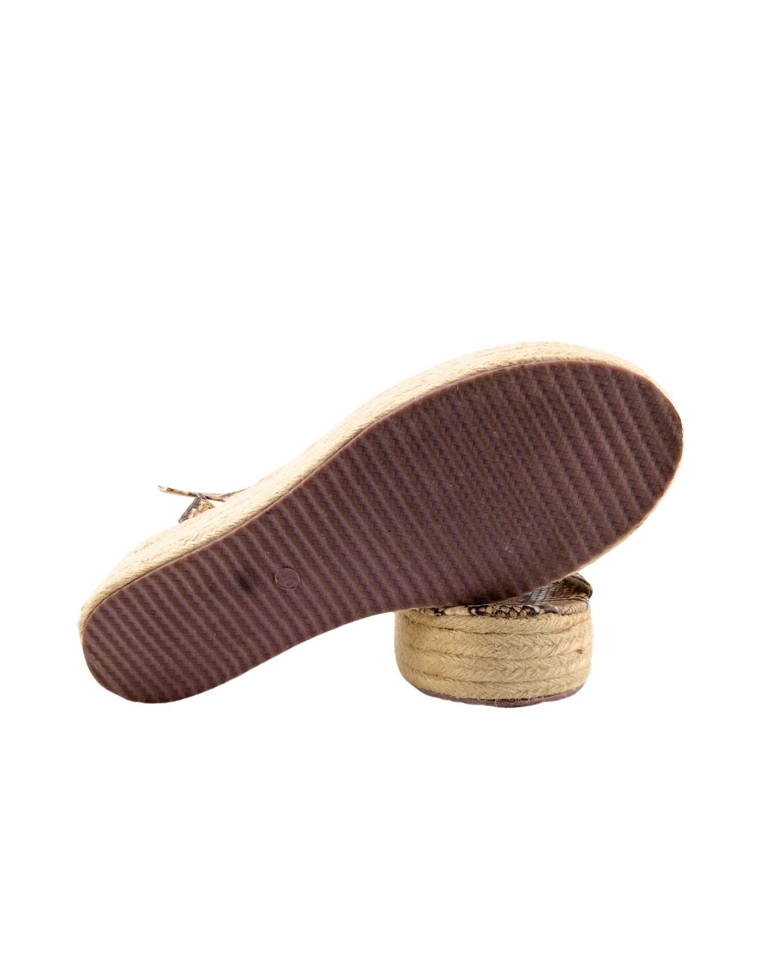 Sandalias de plataforma print