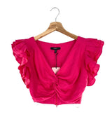 Blusa en lino vuelo en sisa