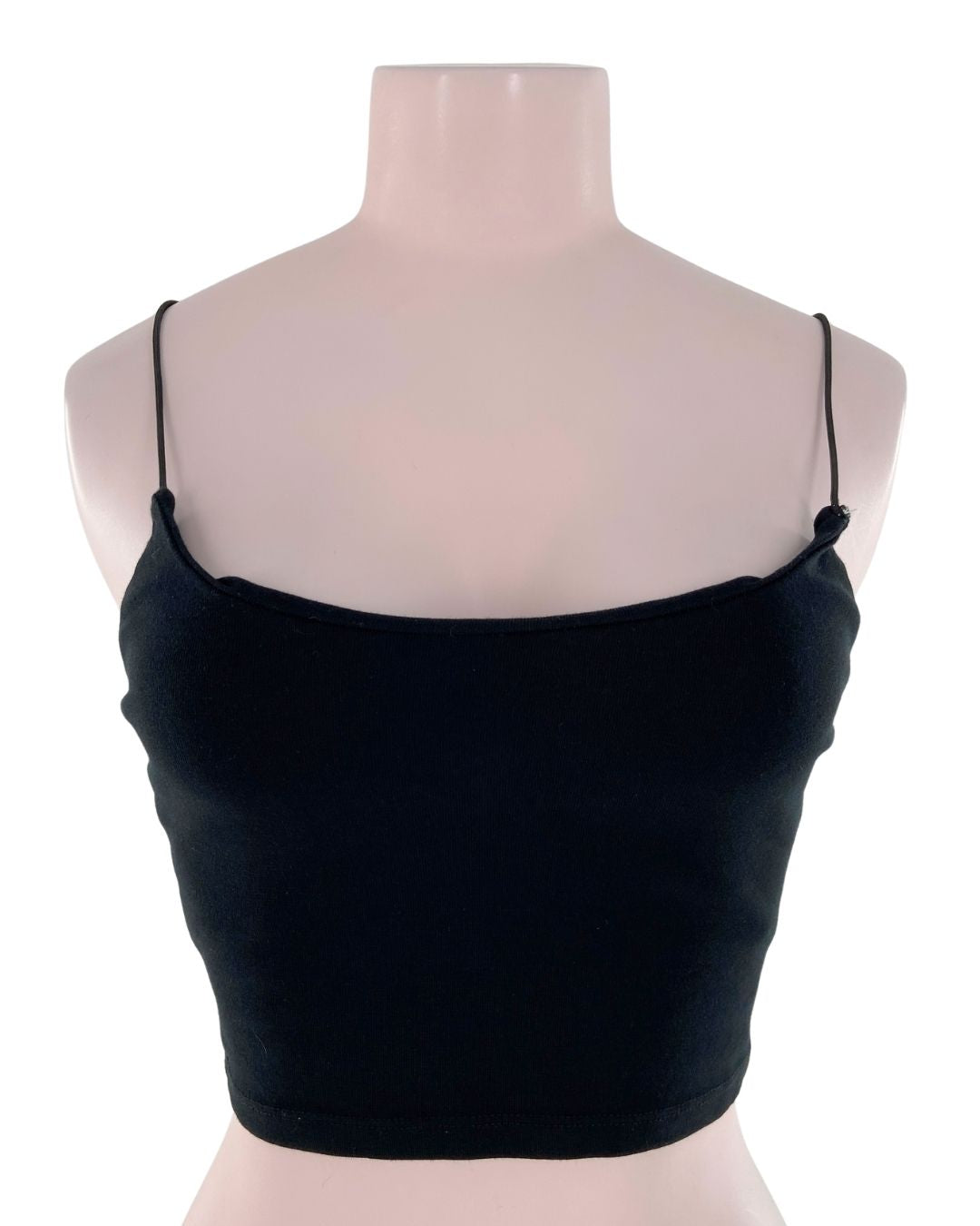 Crop top de tiras delgadas