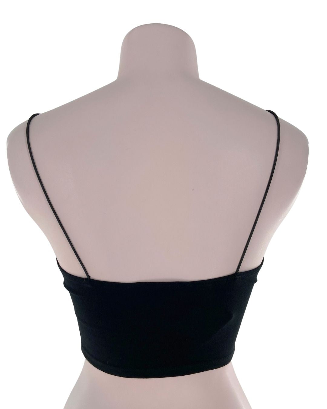 Crop top de tiras delgadas