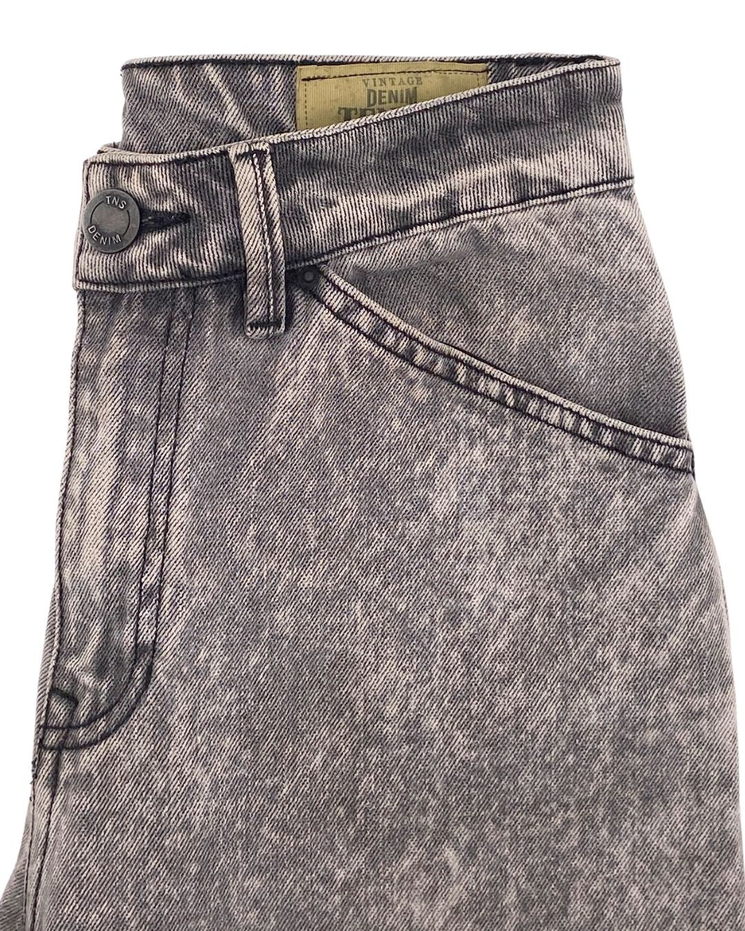 Jean rigido wide leg