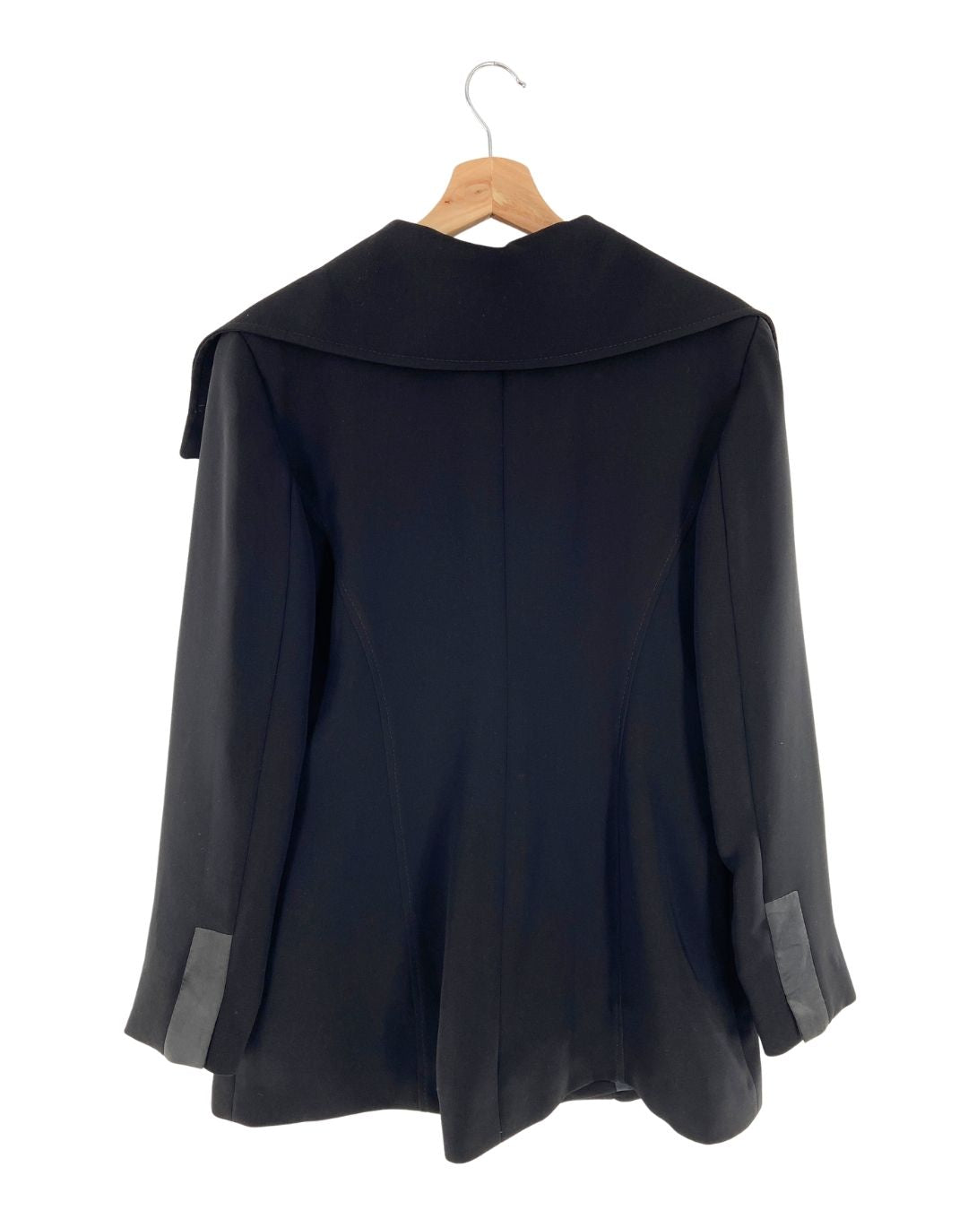 Chaqueta suit midi con sesgo