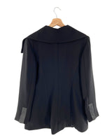 Chaqueta suit midi con sesgo