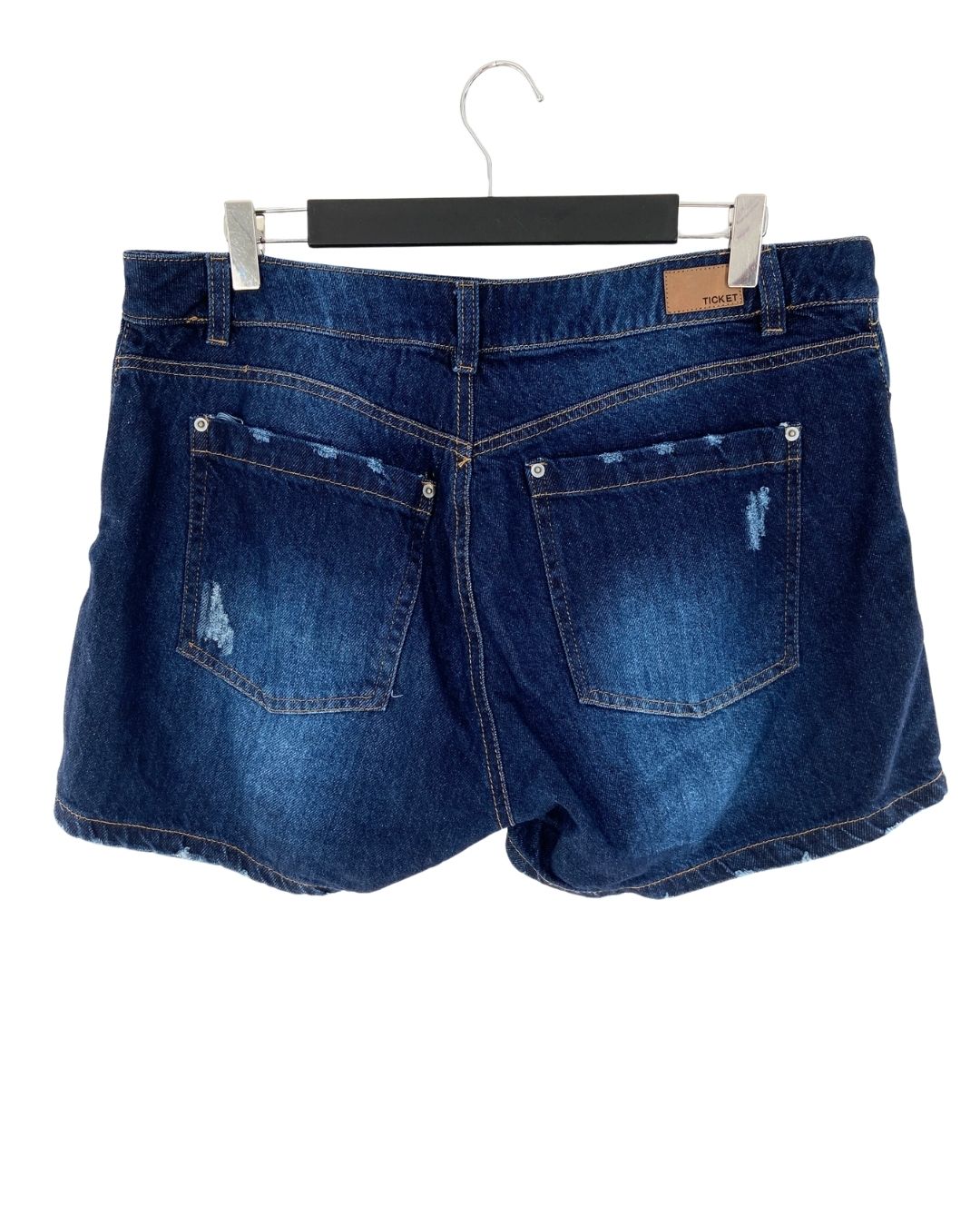 Short en denim mini