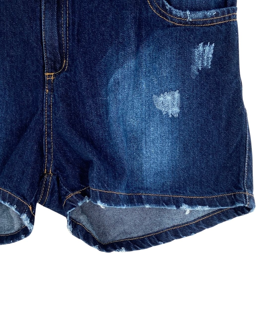 Short en denim mini