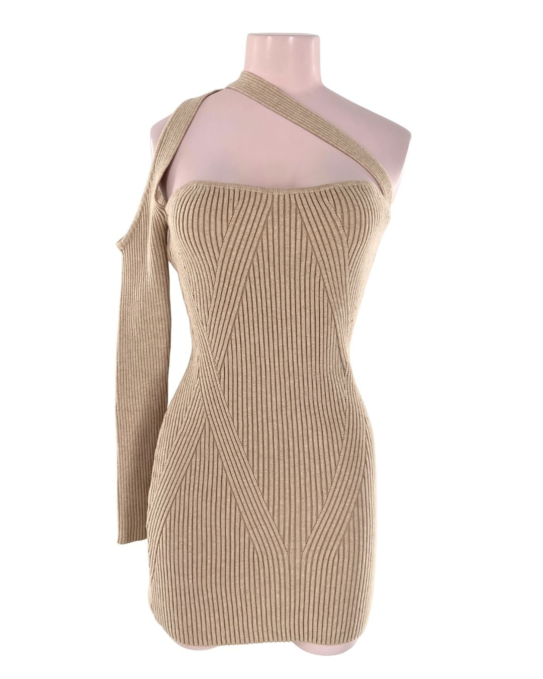 Vestido mini canale al cuerpo