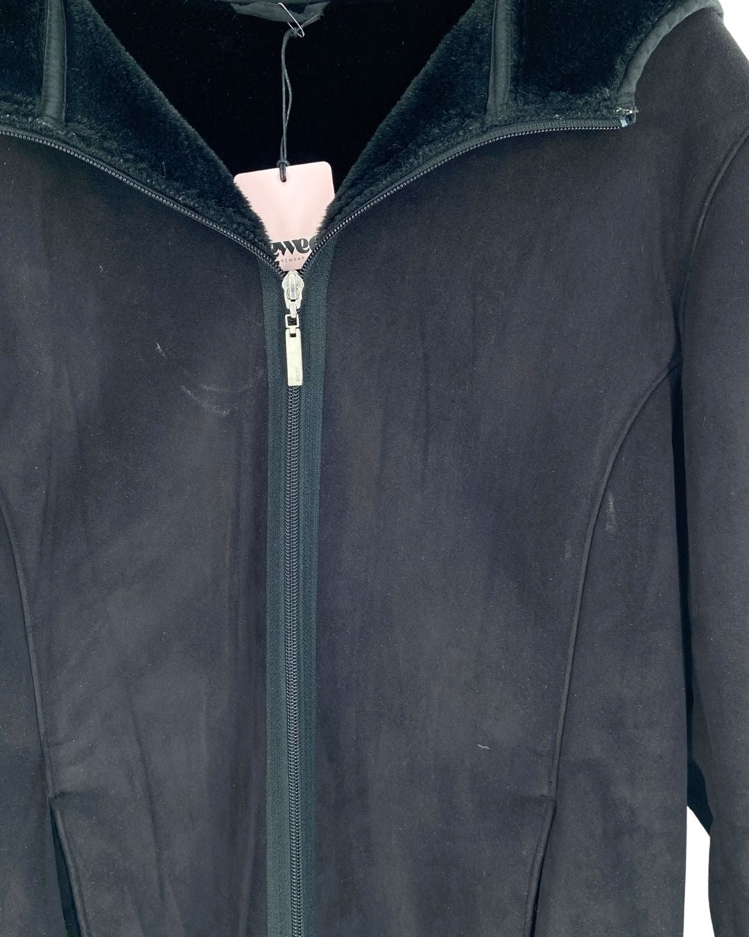 Chaqueta con capota afelpada