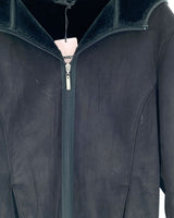 Chaqueta con capota afelpada