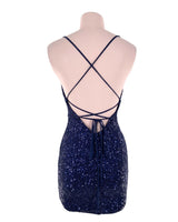 Vestido mini de tiras