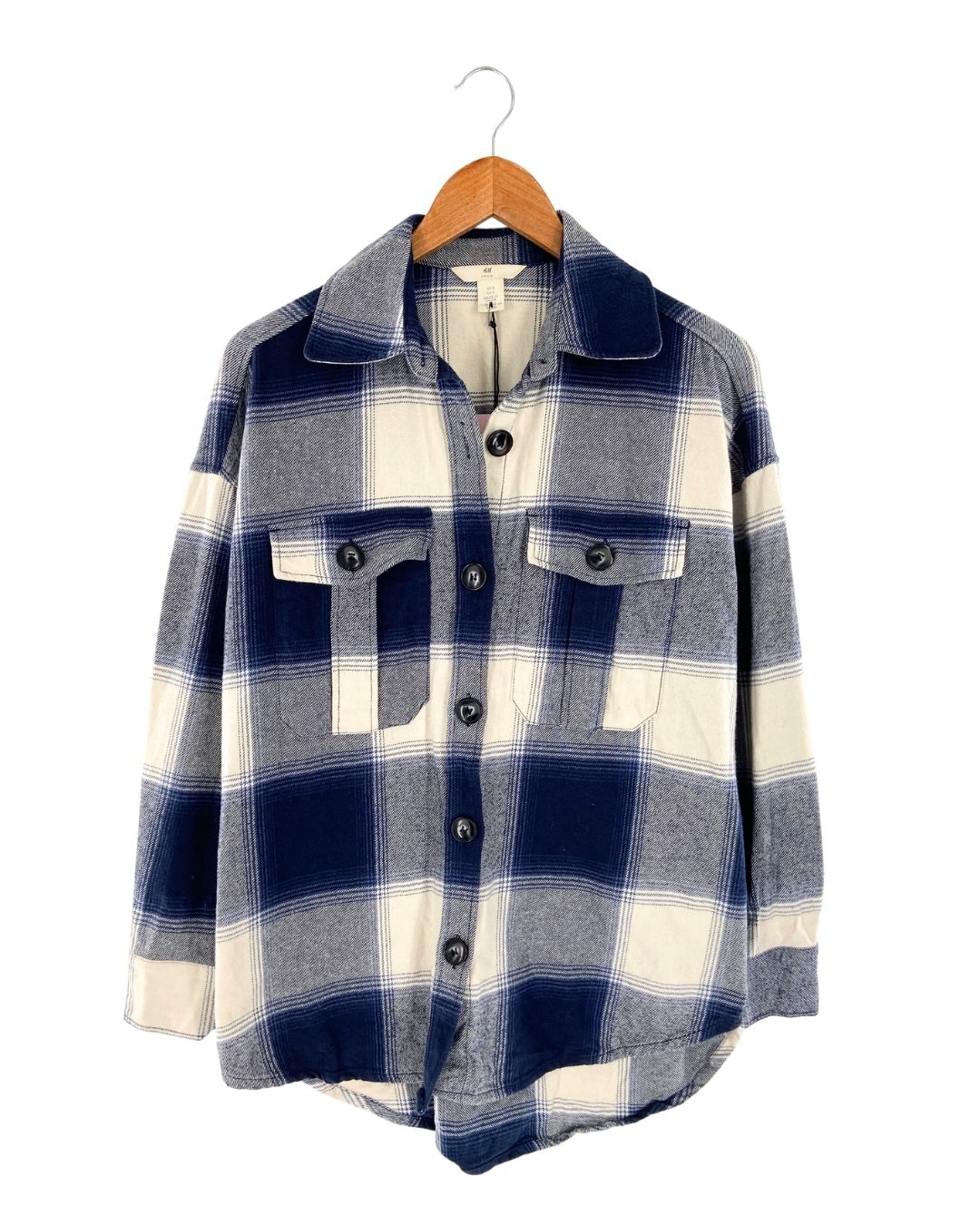 Camisa manga larga leñadora