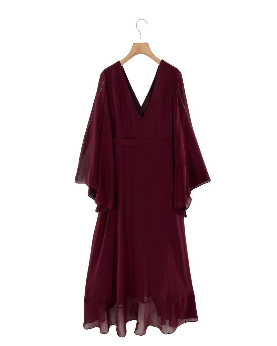 Maxi vestido wrap
