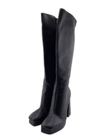 Botas caña alta tacon y punta