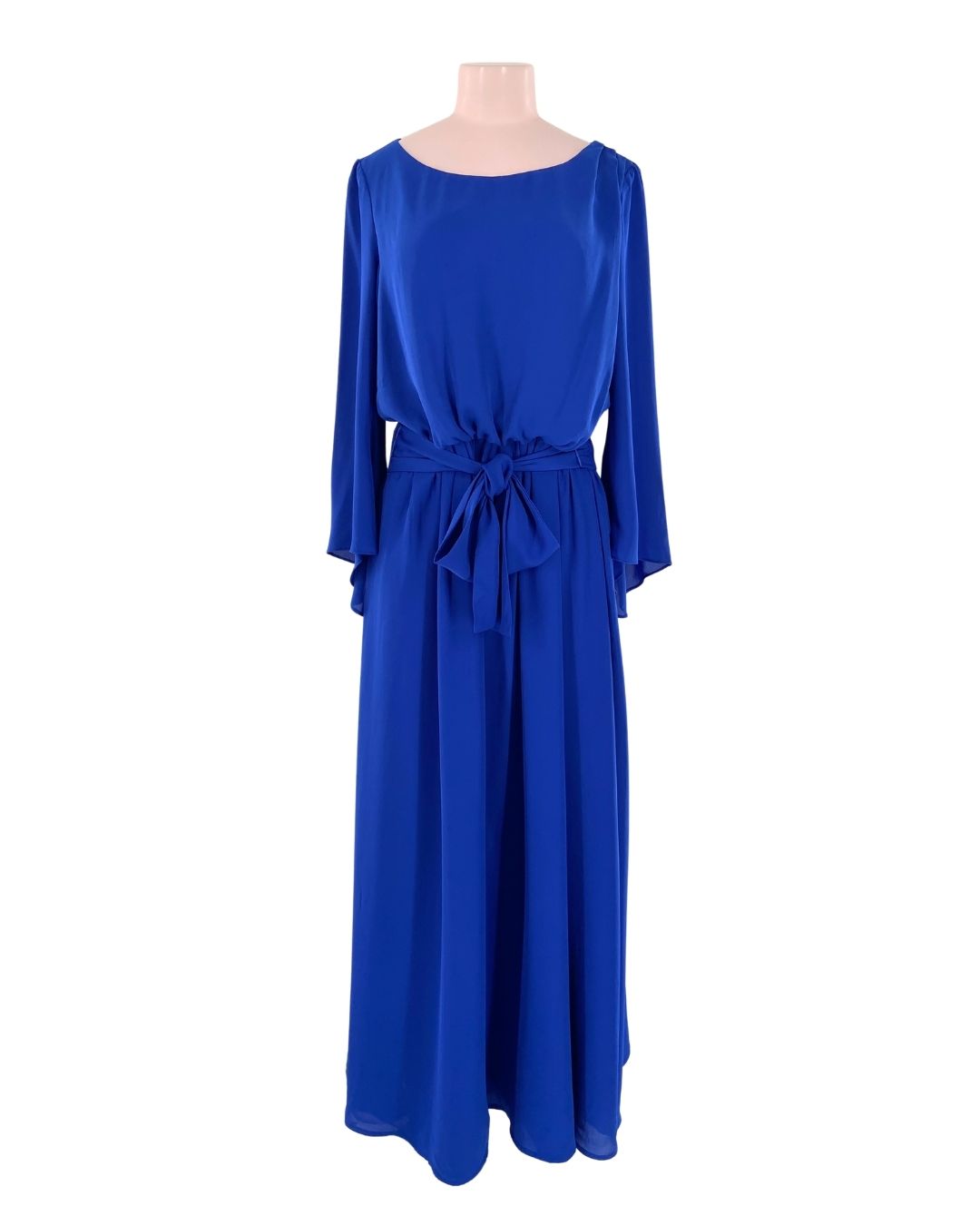 Maxi vestido manga campana