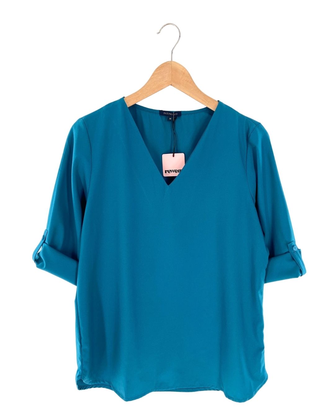 Blusa basica manga 3/4