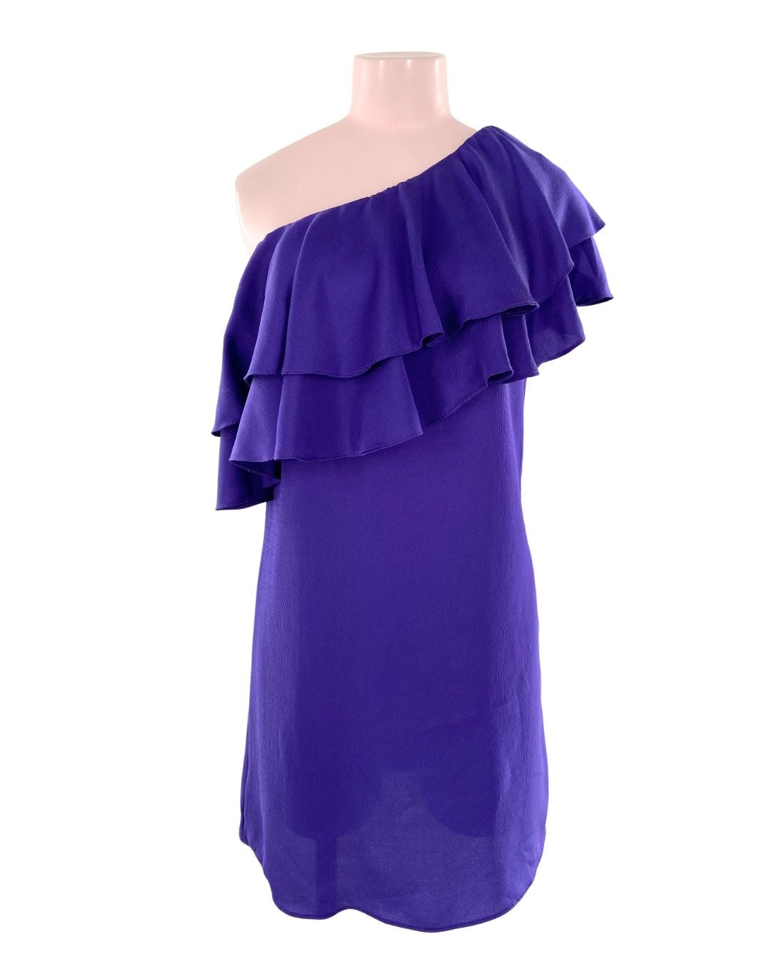 Vestido mini satinado