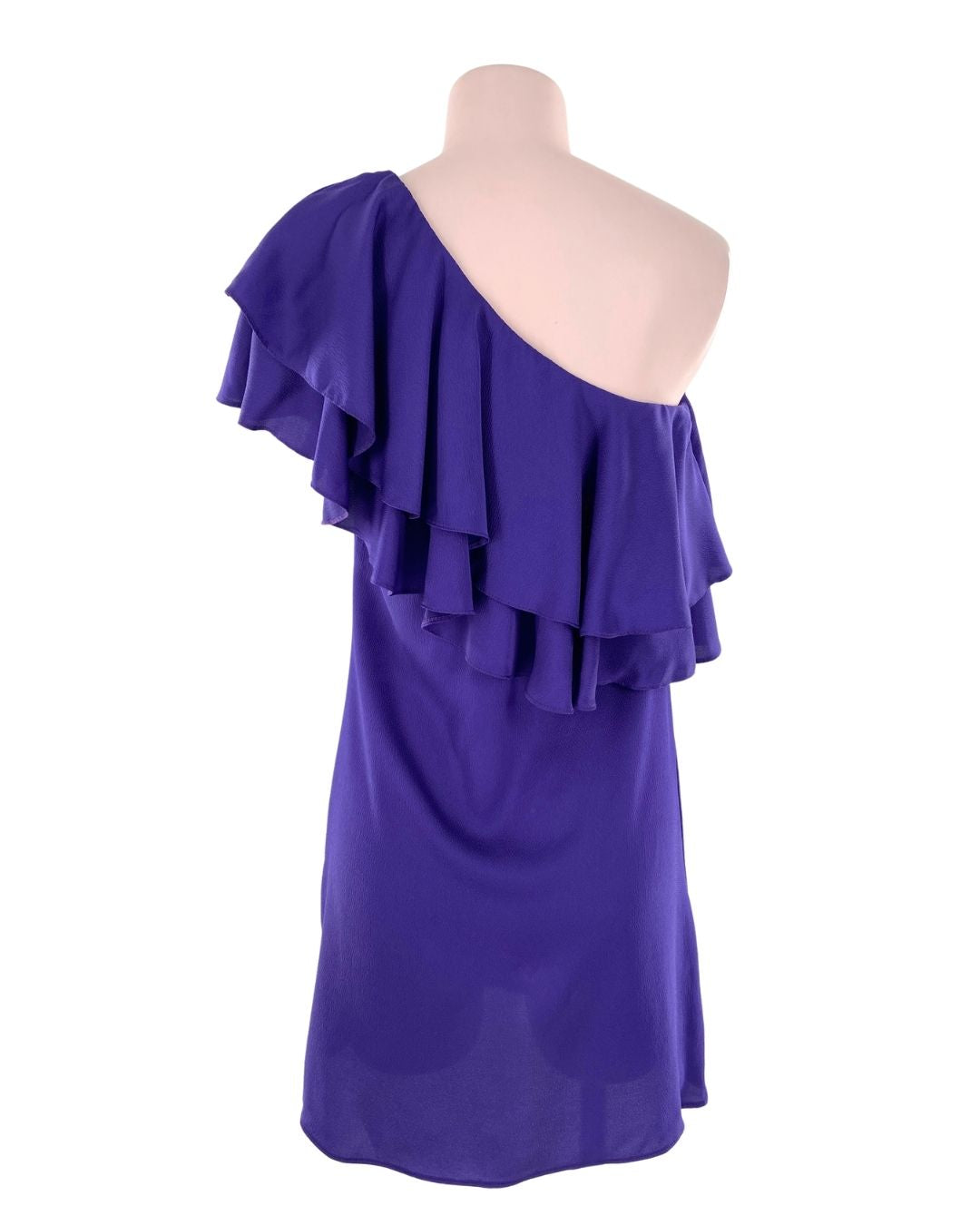 Vestido mini satinado