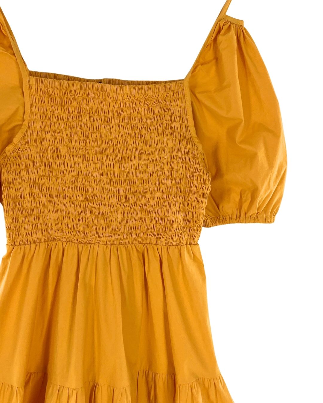 Vestido mini encauchado